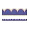 Carson Dellosa We Stick Together Pop of Purple Scalloped Bulletin Board Borders, 78PK 108519 - alternate 4